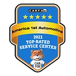 CarFax Top Rated Service Center 2021