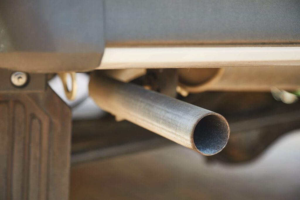 An Exhaust Pipe