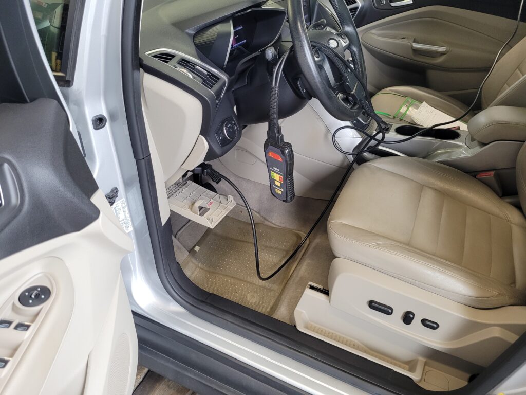 Checking Diagnostic Codes with an Obd-ii Scanner Checking diagnostic codes with an OBD-II Scanner