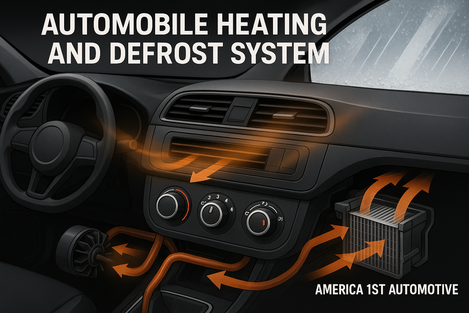 An automobile Heating and Defrosting System