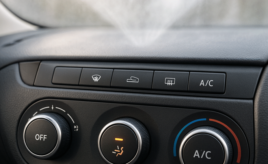 An automobile Heating and Defrosting System